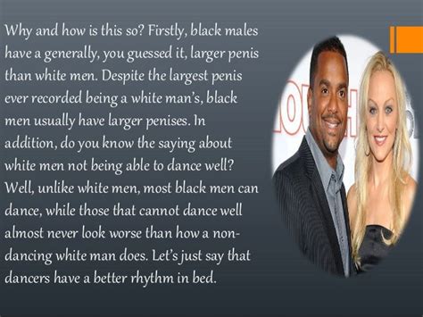 are black men better in bed|Unequal Love Across The Color Line .